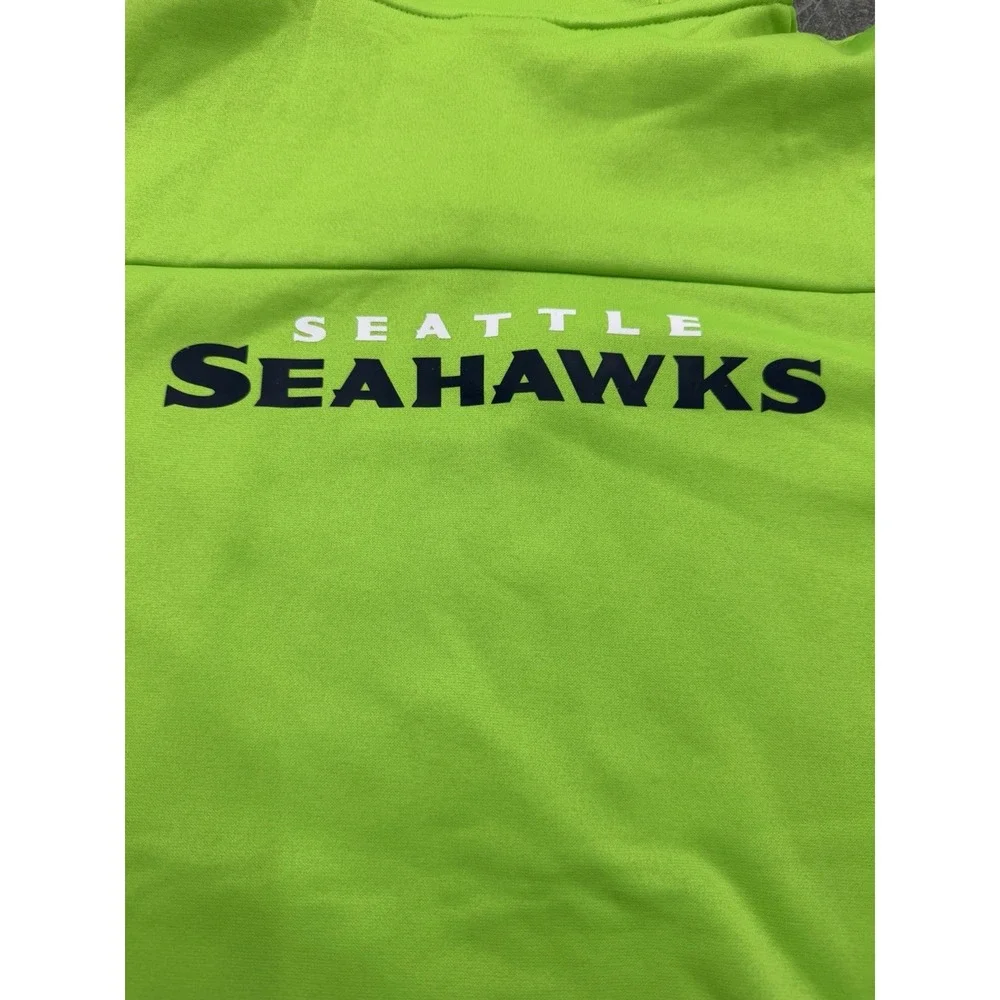 Seattle Seahawks Nike NFL On Field Therma-FIT Full Zip Hoodie L Green